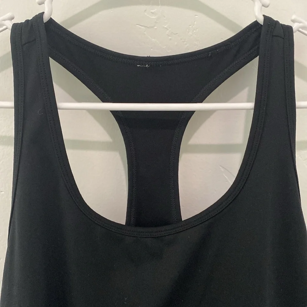 Fabletics Black Ruched Tank - Picture 5 of 7